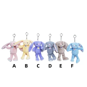 Mini Squishy Plush Keychain Rabbit
