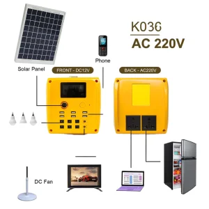 500W Sistema de energía solar