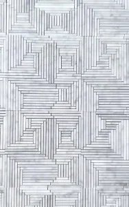 Carrara White Marble Maze