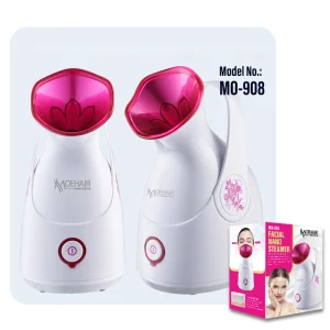 Moehair Facial Steamer Face Humidifier Steamer Nano Ionic Face Warm Mist Steamer For Salon Face Home Sauna SPA