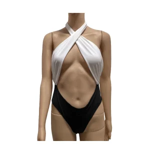 One Piece Swimsuit Slimming Cutout Fashoin Swimwear Bathing Suit Female Beachwear