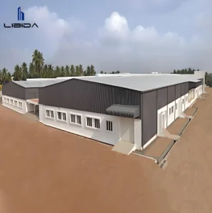 Custom Prefabricated Steel Warehouse and Workshop Steel Structure Building for Industrial and Commercial Use