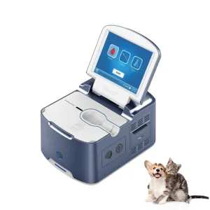 Wondfo Vcare5000 Veterinary Blood Gas Analyzer Touch Screen Pet Analyzer for Dog Cat Rabbit Animal Clinic Laboratory