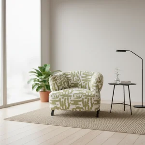 Modern Luxury Living Room Lounge Sofa Chair Furniture for Home Designer Comfy Accent Chairs Wood Legs for Living Room Furniture