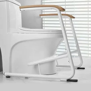 Free Standing Toilet Rail 650mm Length Toilet Safety Rail for Bathroom