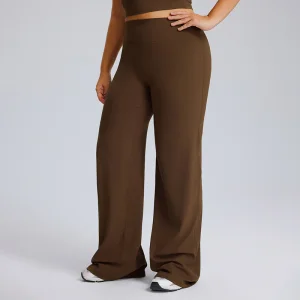 Pantalones de yoga y gimnasio para mujer de talla grande, de cintura alta, transpirables, que levantan el trasero y controlan el abdomen, con corte acampanado