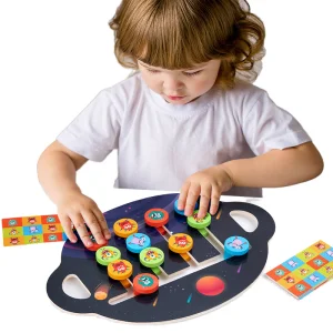 Zq Wooden Early Education Toys Four-Color Animal Puzzle Memory Chess Logical Thinking Training Toy for Children