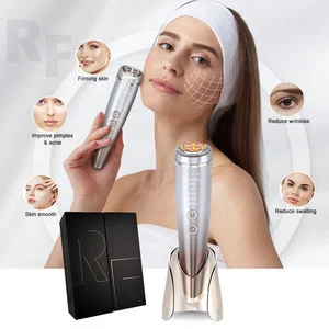 6-in-1 Red Light Therapy Vibration RF Skin Tightening Face Device