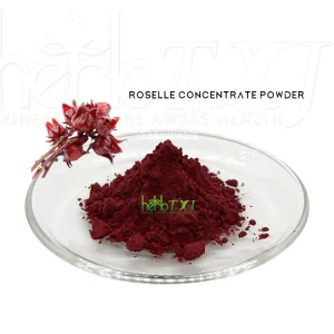 High Quality Water Soluble Roselle Powder Hibiscus Concentrate Powder/Roselle Extract Powder/ Roselle Concentrate Powder