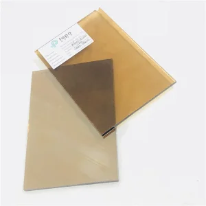 10mm Super Self-Cleaning and Water Repellency Bronze Reflective Glass (R-B)