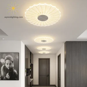 Indoor Interior Round Ceiling Lamp Home Decor LED Modern Lights Living Room Kitchen Bedroom Lighting
