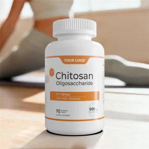 Healthy Weight Management Chitosan Oligosaccharide Tablets with Probiotic&amp;Curcumin CGMP ISO Factory Direct OEM