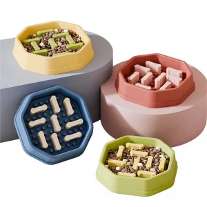 Adjustable Difficulty Anti-Choke Feeder Bowl