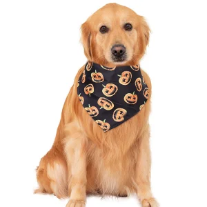 Pet Halloween Saliva Wipes Dog Festival Triangular Wipes Scarves Festival Party Pet Scarves