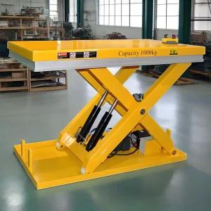 Heavy-Duty Stationary Hydraulic Scissor Lift Platform for Efficient Lifting