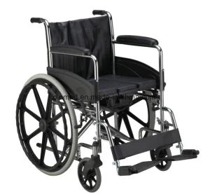 Manual Folding Rehabilitation Equipment Adult Manual Standing Wheelchair