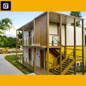 Multi-Story Luxury Modular Hotel Integrated Housing Mobile Building Prefabricated Building