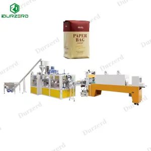 Direct Factory Automatic Packaging Machine For Flour In Paper Bags Millet Flour Packaging Machine