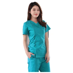 Stretch Nurse Wear Medical Hospital Nursing Uniform Surgical Scrub Suit