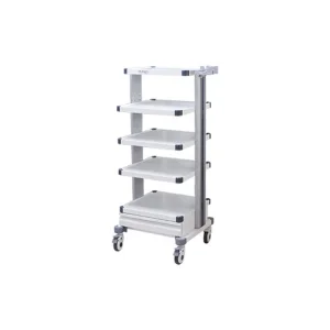 Ouman Medical Endoscopy Trolley Cart with Drawers for Hospital Use