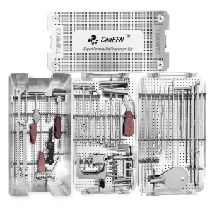 CANWELL Expert Femoral Intramedullary Nail Instrument Set for Orthopedic Nail Instruments CE