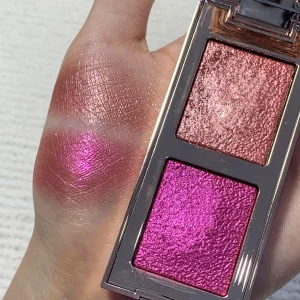 Private Label Dual Color Shimmer Eyeshadow Palette