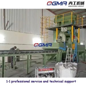Automatic Roller Conveyor Shot Blasting Machine for Steel Pipes Steel Structure Surface Cleaning Machine