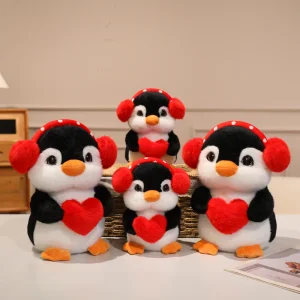 Valentine Penguin Plush