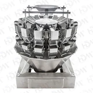 High Speed 14 Head Automatic Compact Multihead Weigher Machine Packing Machine