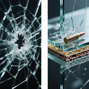 Top Quality Armored Glass Safety Laminated Bulletproof Glass