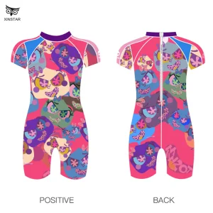 Mermaid Swimwear Kids Swimming Bikinis Set Two Pieces Baby Girls Bathing Suit