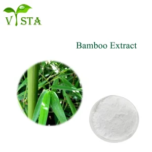 Extrato de Folha de Bambu Puro Natural 70% Silica Orgânica 10%-40% Flavonoides Extrato de Bambu