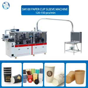 CE Certification SM100 paper cup sleeve machine