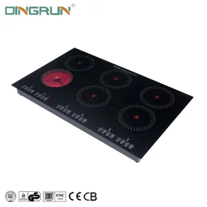Smart Electrical Induction Hob Kitchen Slim 6 Burner
