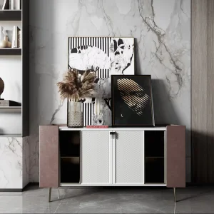 White PVC Side Table
