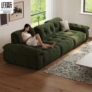 Modern Three Seat Modular Sectional Sofa Set