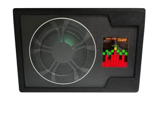600watts 8 Subwoofer Ativo Super Bass de 10 Polegadas com LCD Multicolorido