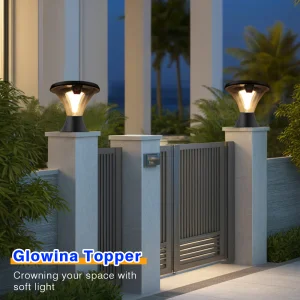 8W LED Solar Fence Light