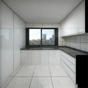 Compact RV Kitchen Cabinet with Aluminum Frame and Fittings