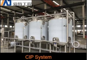 200l CIP cleaning tank system CIP washing systems for beer brewing cleaning