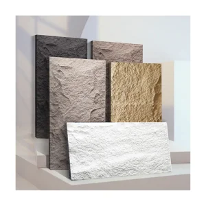 Artificial Culture Polyurethane Exterior Decorative PU Stone Wall Panel