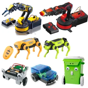 Top Selling Science Engineering Toys Stem Programming Building Toys Diy Smart Coding Robot Kit for Kids