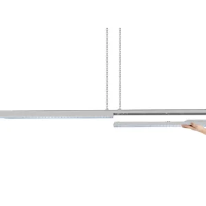 150lm/W Suspension Recessed Linear Light Modular Luminaires LED Trunking Linear Lighting System