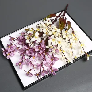 Popular Bulk Wildwood Flower 3D Retail Courtyard Layout Autumn Orchid