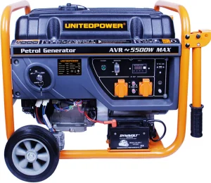 Generador portátil de energía dual de combustible eléctrico Unitedpower 3kw, 4kw, 5kw, 6kw en venta