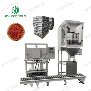 High Quality 20kg 25kg Vacuum Filler and Sealer Vacuum Sealing Packaging Machine Plastic Particles Vacuum Packing Machine