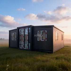 Casa Expandável Prefabricada para Vida em Pequenas Residências Unidade Residencial Compacta e Portátil