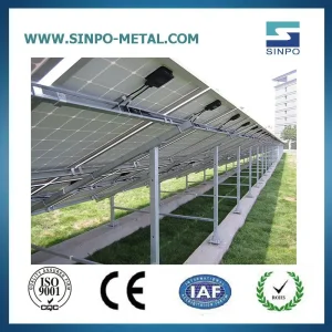 Solar Products Ground Solar Panel Mounting Aluminium Rail