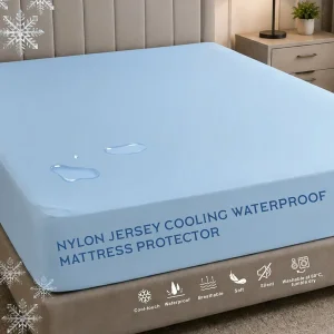 Funda de colchón impermeable y transpirable
