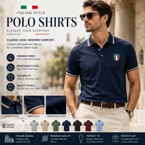 Italian Style Polo Shirts